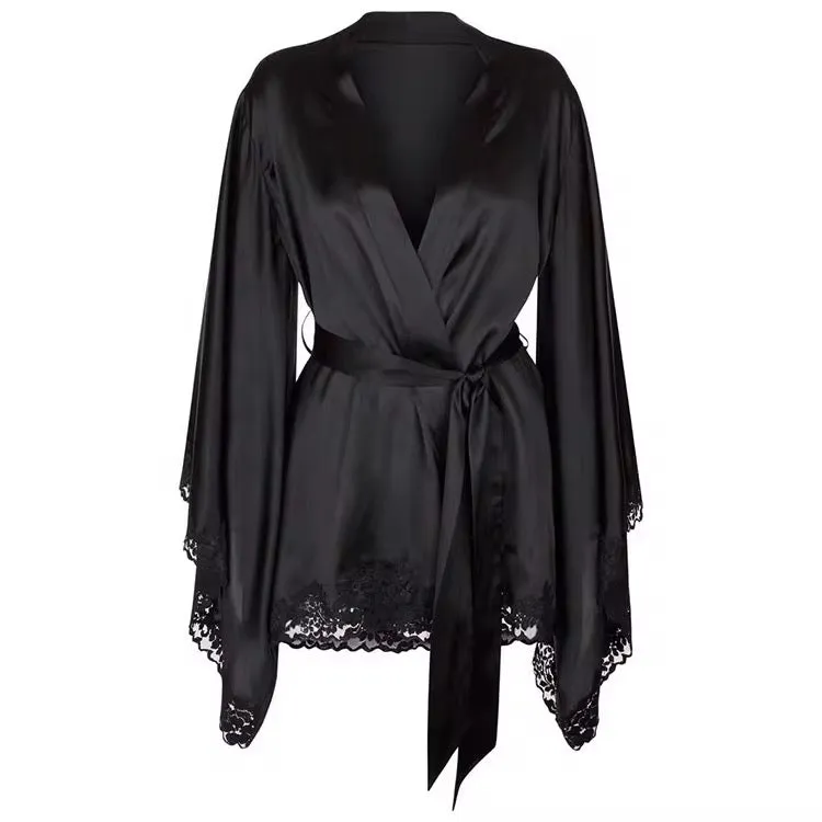 روب نوم فخم ب الدانتيل  Luxurious lace nightgown