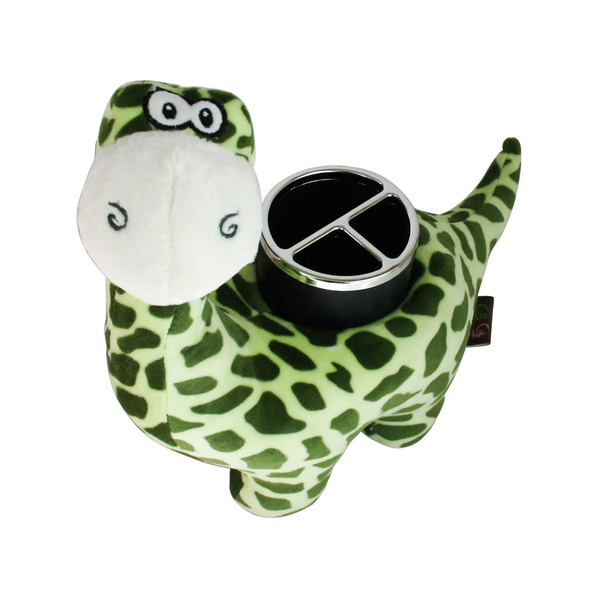 Adorable Dino Plush Pen Holder - Soft & Cuddly Desk Accessory for Kids