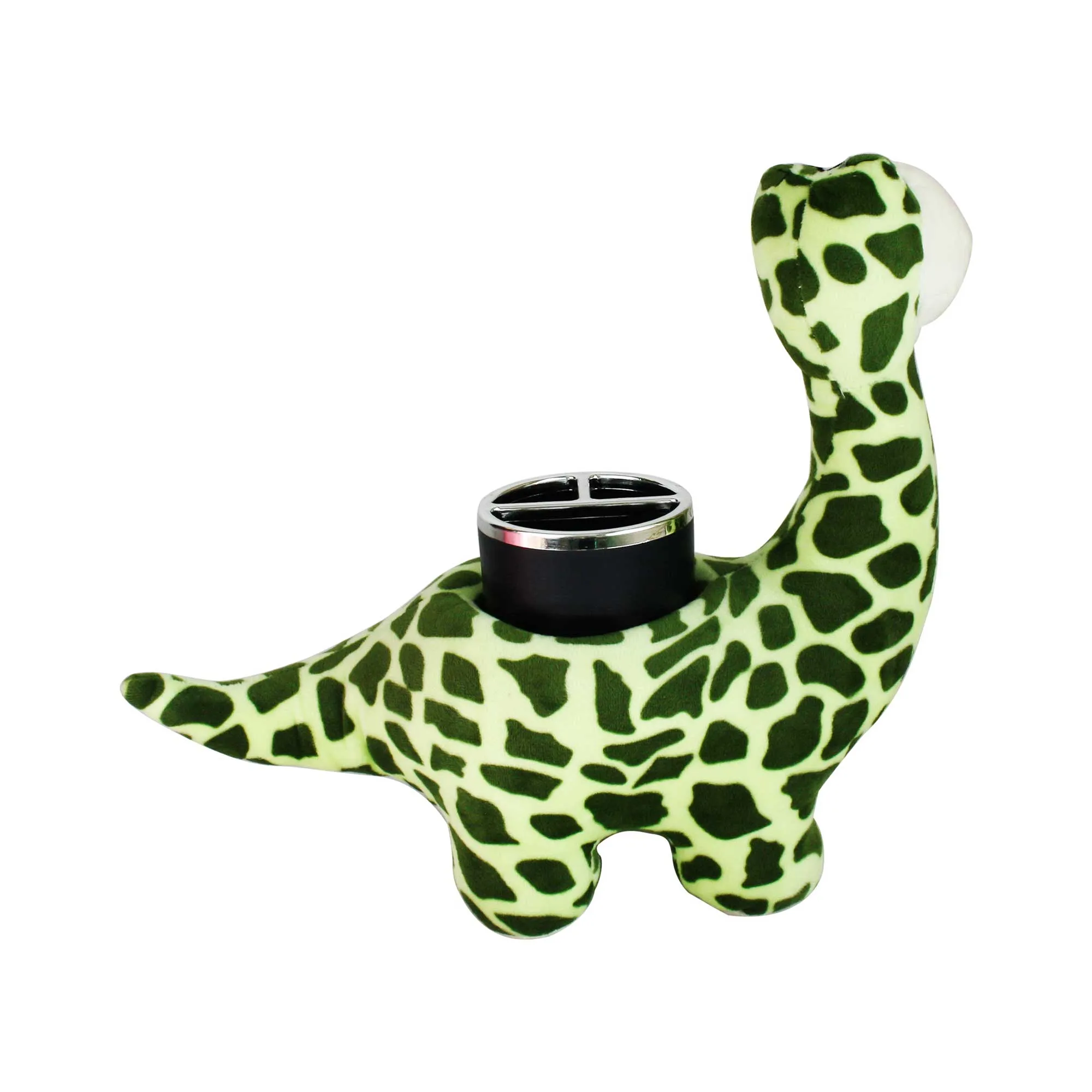 Adorable Dino Plush Pen Holder - Soft & Cuddly Desk Accessory for Kids