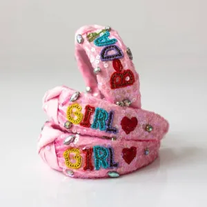 Beaded Headband - Birthday Girl