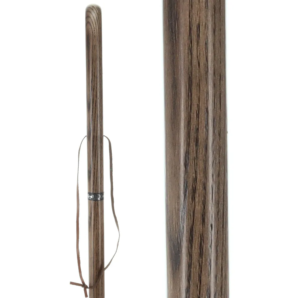 Black Ash Riverbend Hiking Staff: Durable & Natural Design