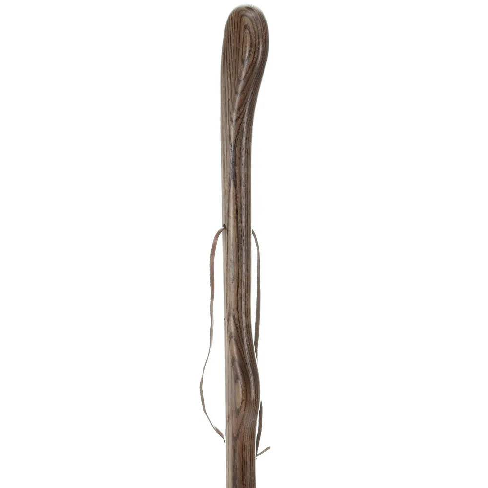 Black Ash Riverbend Hiking Staff: Durable & Natural Design