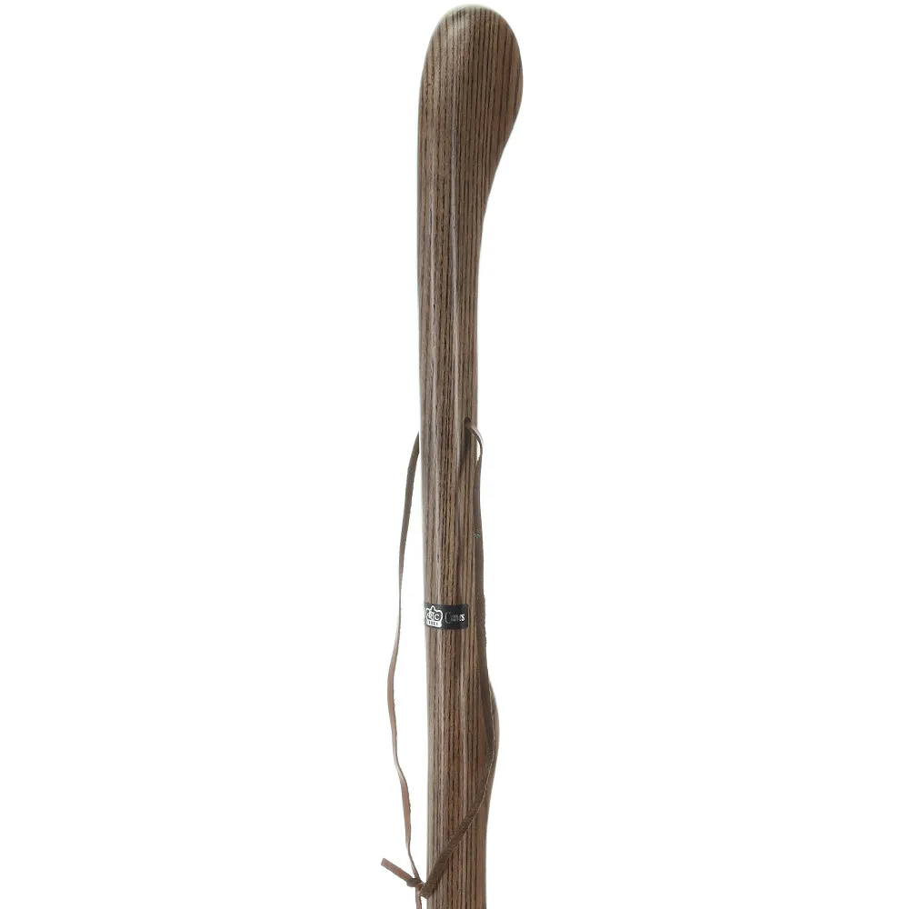 Black Ash Riverbend Hiking Staff: Durable & Natural Design