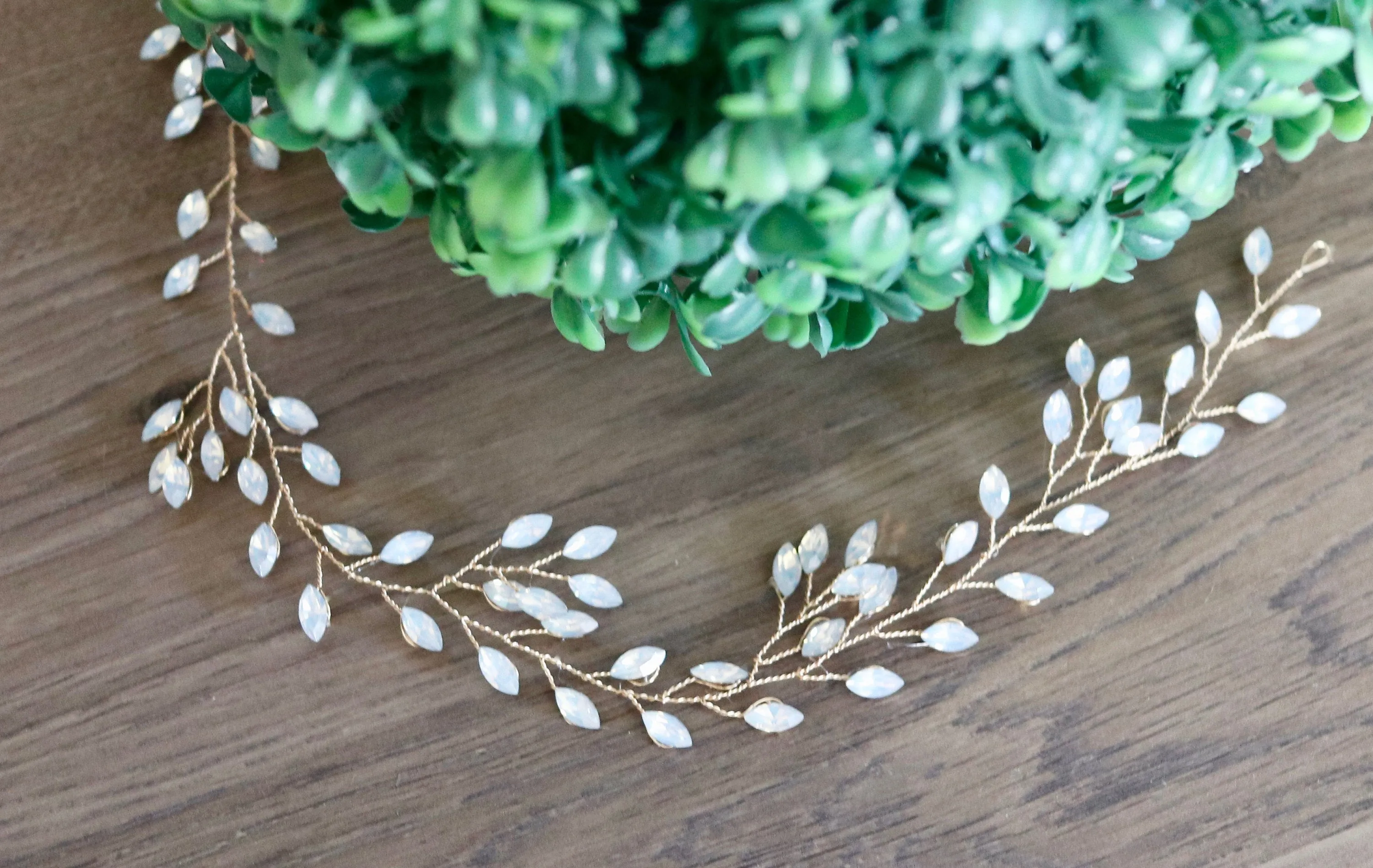 Bridal hair vine Crystal Wedding Hair Vine Bridal hair accessories Silver Bridal hair vine Wedding hair piece Wedding hair Accessories