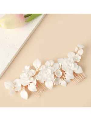 Bridal Leaf Hair Comb Set