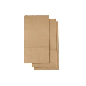 Brown Kraft Paper Bags No.5 12.5x27 6.5cm 50pack