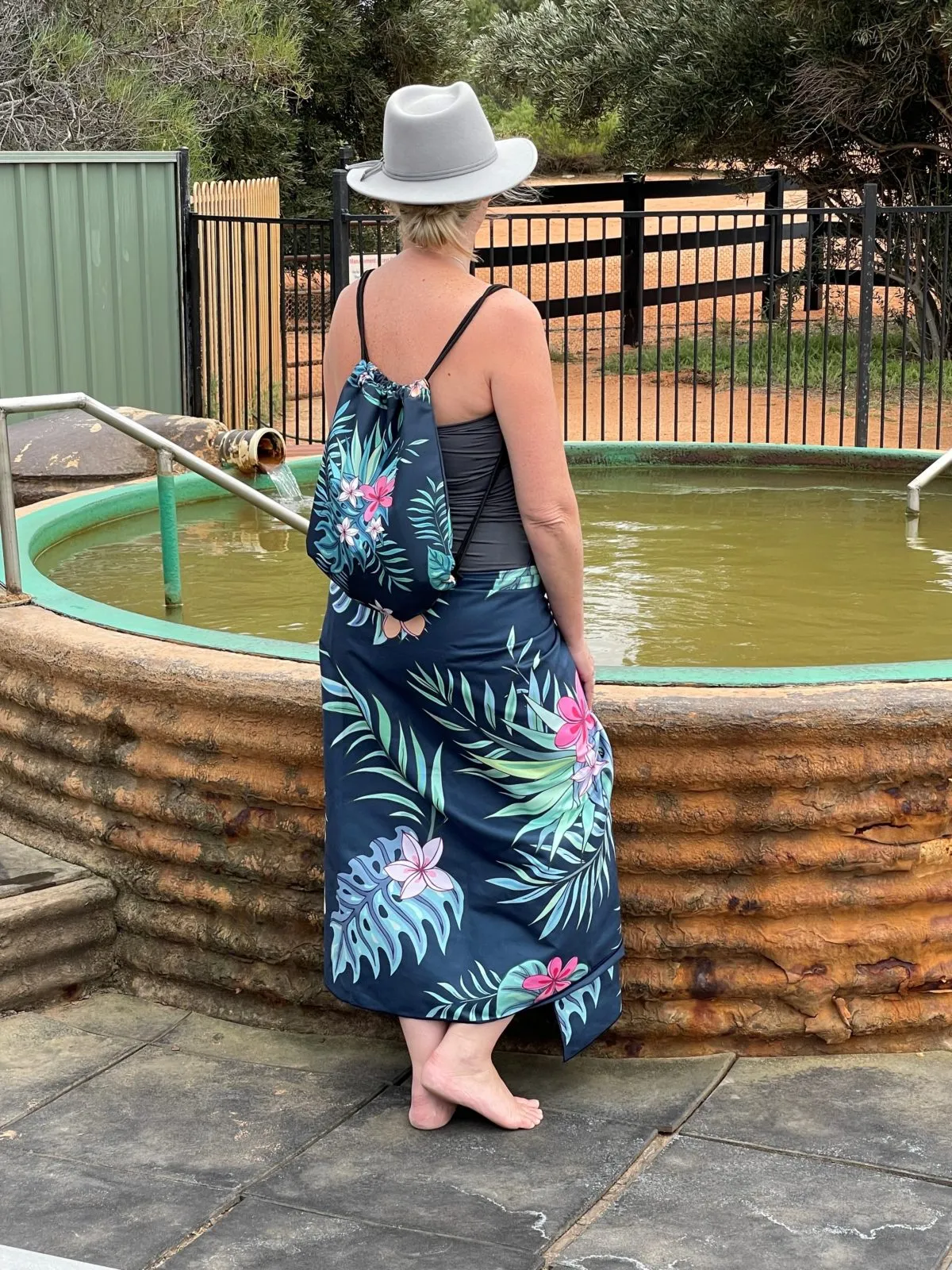 Byron Drawstring Swim Bag