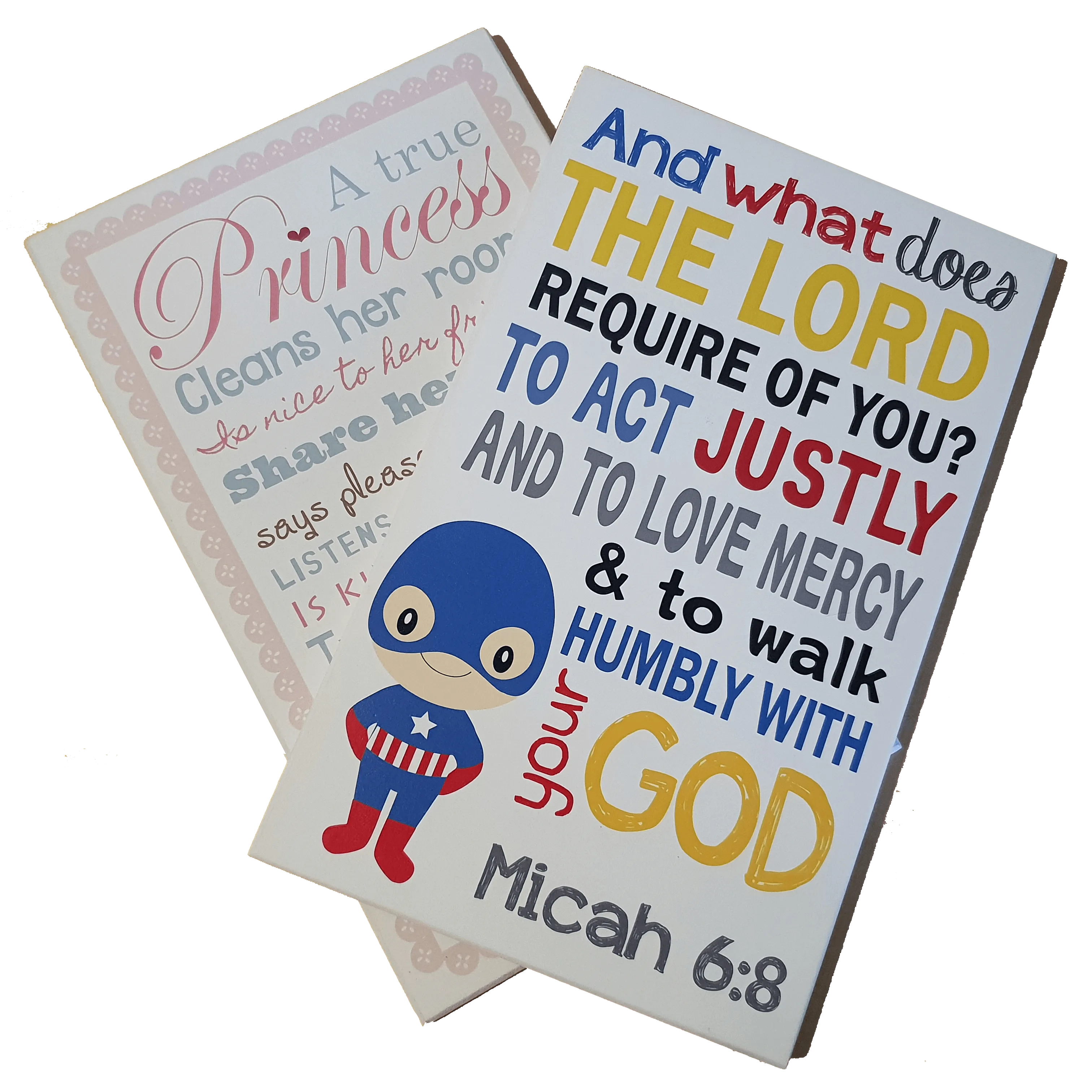 C&F Wooden Quote Plaque - Any 2 Bundle Discount