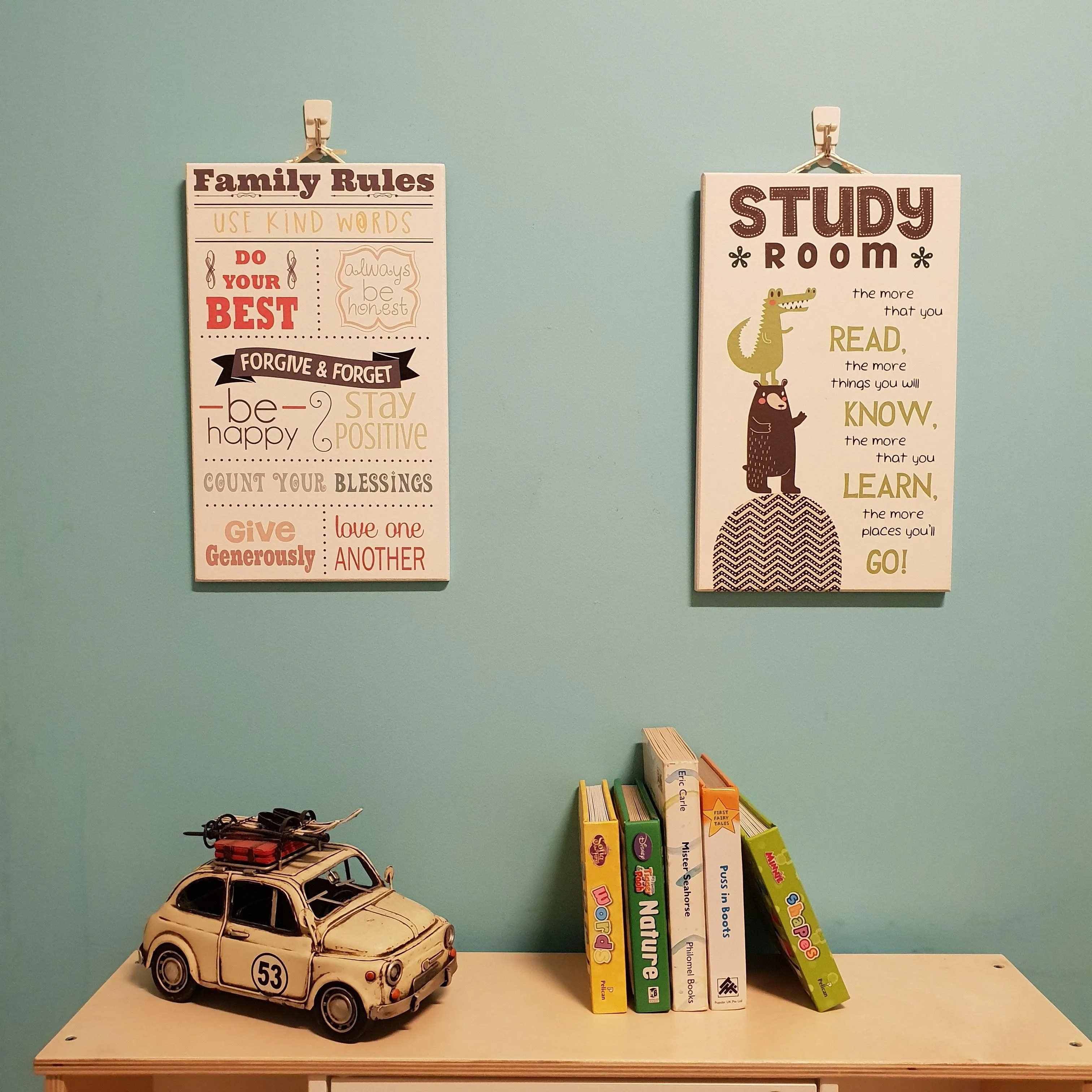 C&F Wooden Quote Plaque - Any 2 Bundle Discount