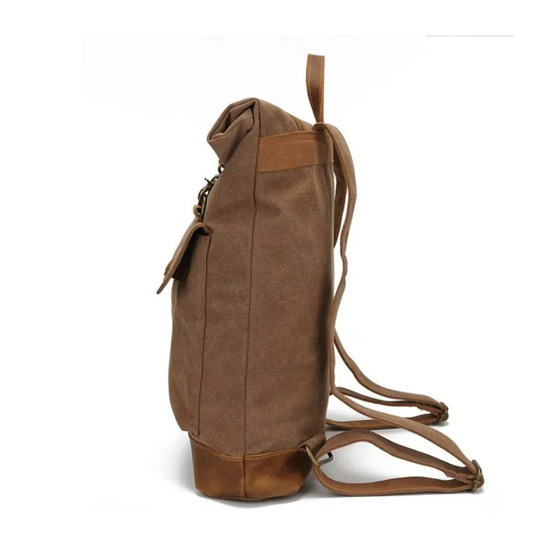 Canvas Roll Cover Men's Backpacks