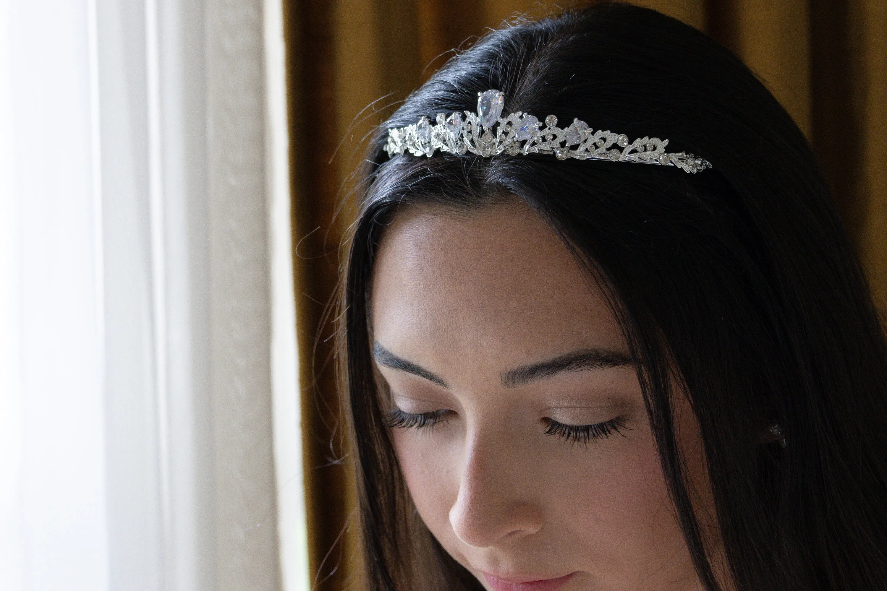 Crystal Wedding Tiara | Bridal Headpiece | Diamond Crown for Weddings