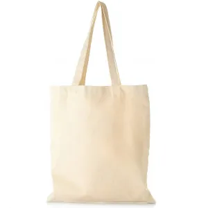 CT 001 Eco Friendly Cotton Shopping Bags Natural