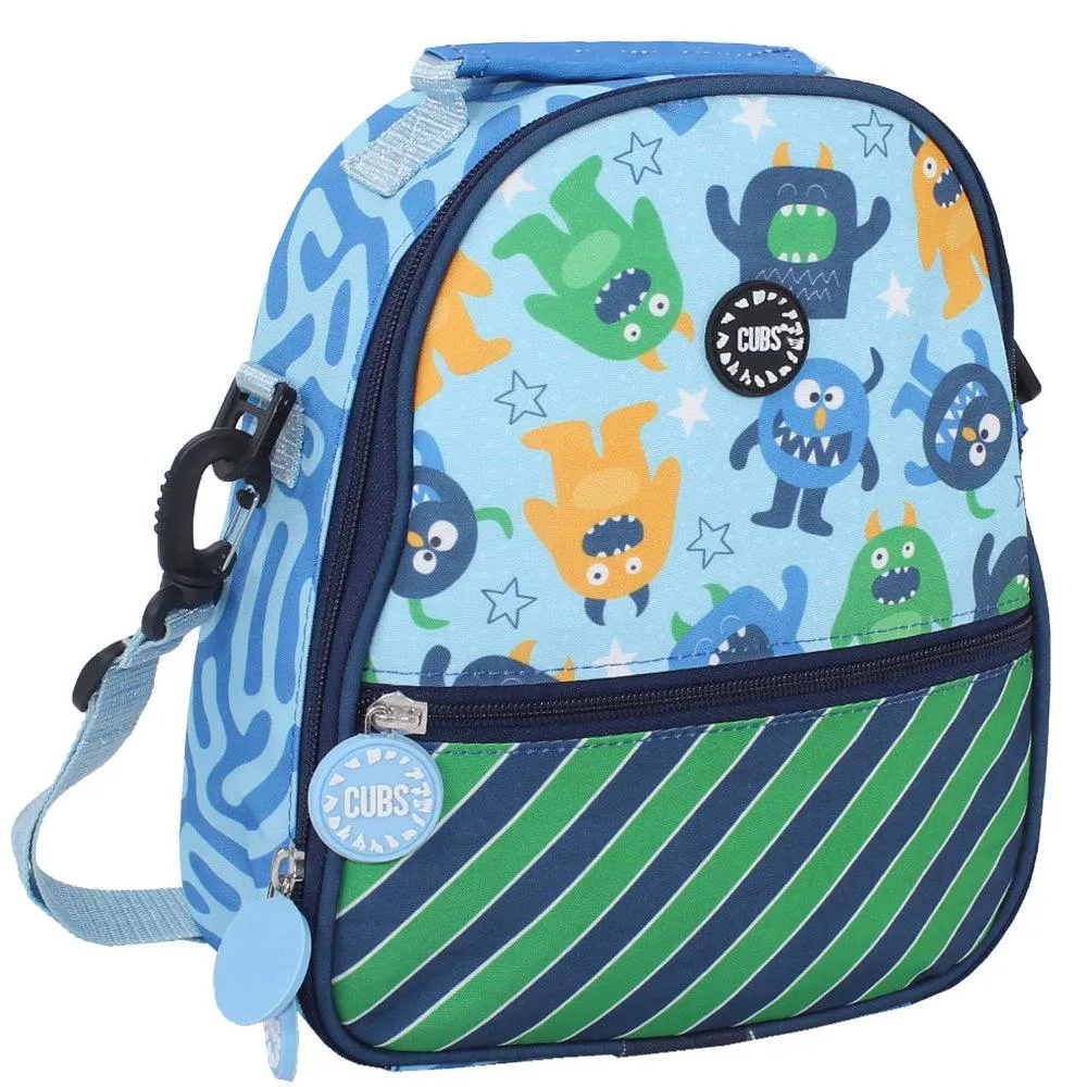 CUBS BIG TEETH MONSTER PRE-SCHOOL LUNCH BAG