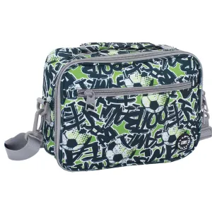 CUBS Graffiti Football CROSS BODY LUNCH BAG