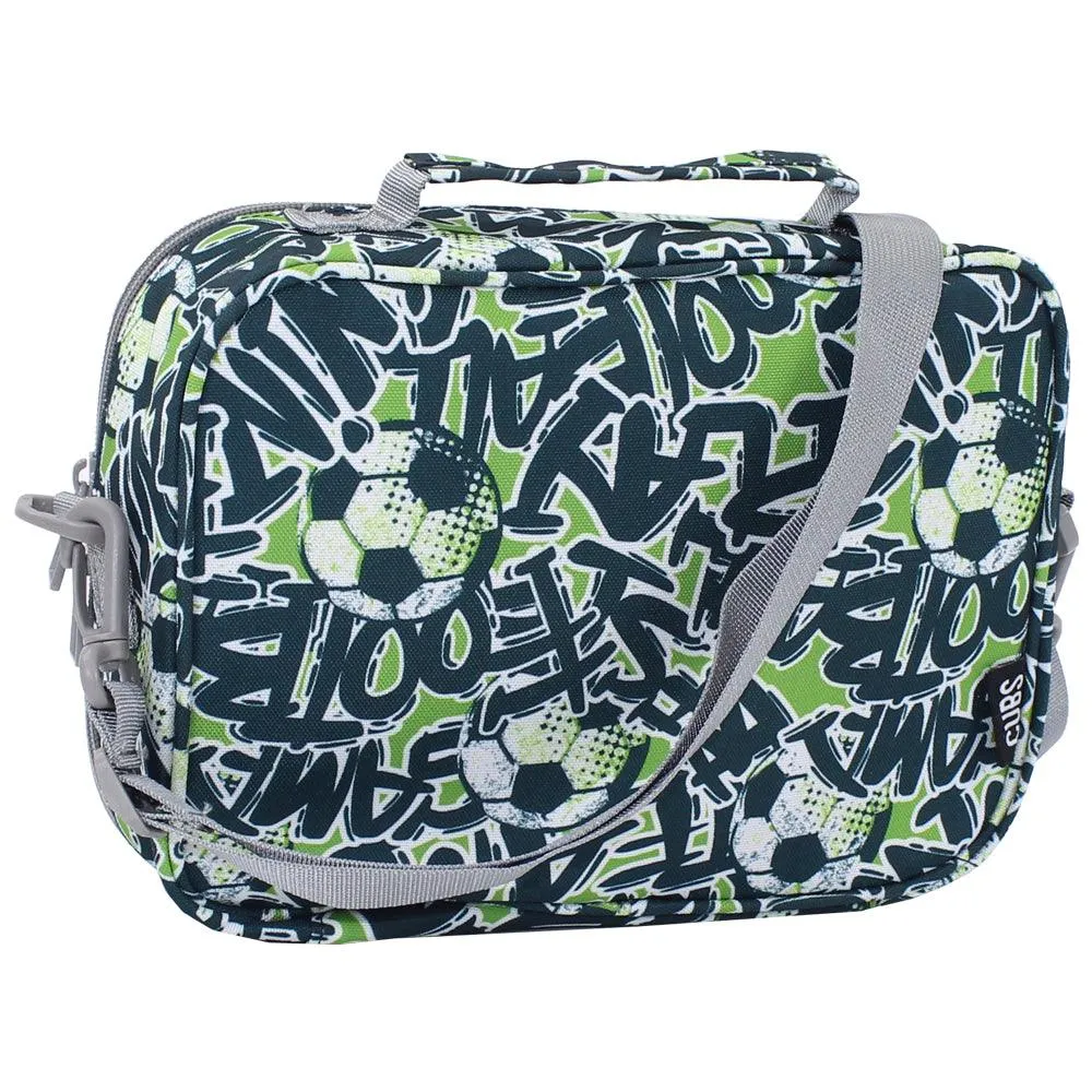 CUBS Graffiti Football CROSS BODY LUNCH BAG