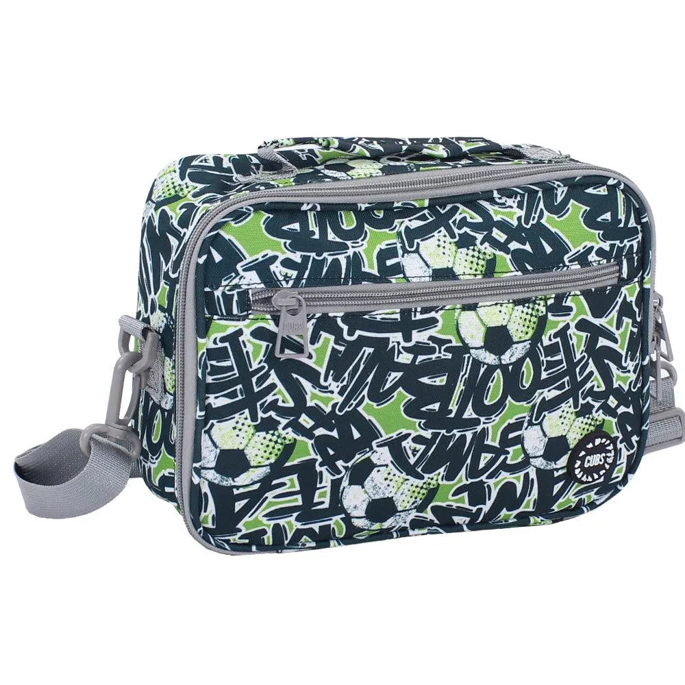 CUBS Graffiti Football CROSS BODY LUNCH BAG