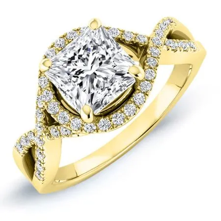 Dianella - Princess Lab Diamond Bridal Set (IGI Certified)
