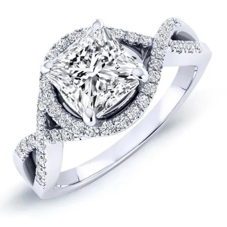 Dianella - Princess Lab Diamond Bridal Set (IGI Certified)
