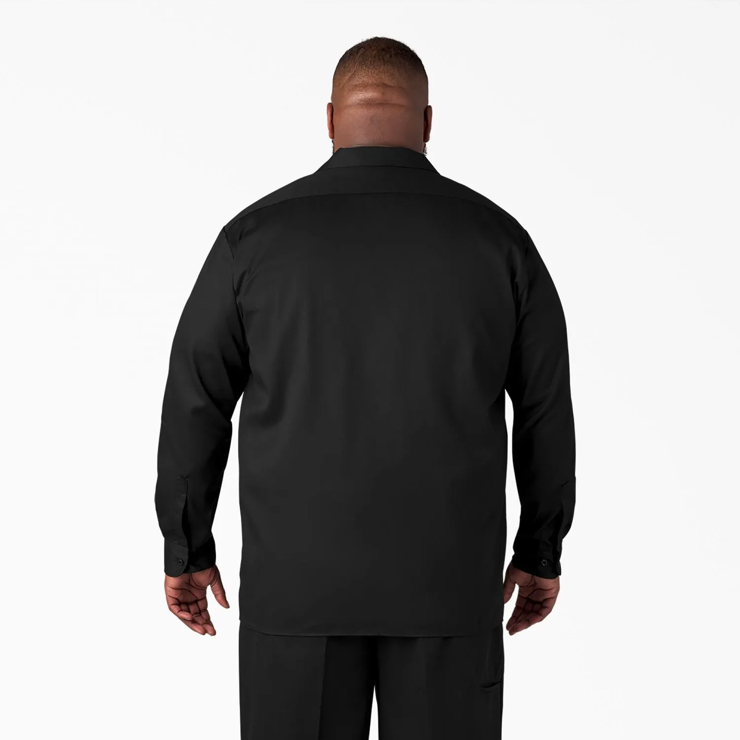 Dickies Men's Long Sleeve Button-Down Work Shirt