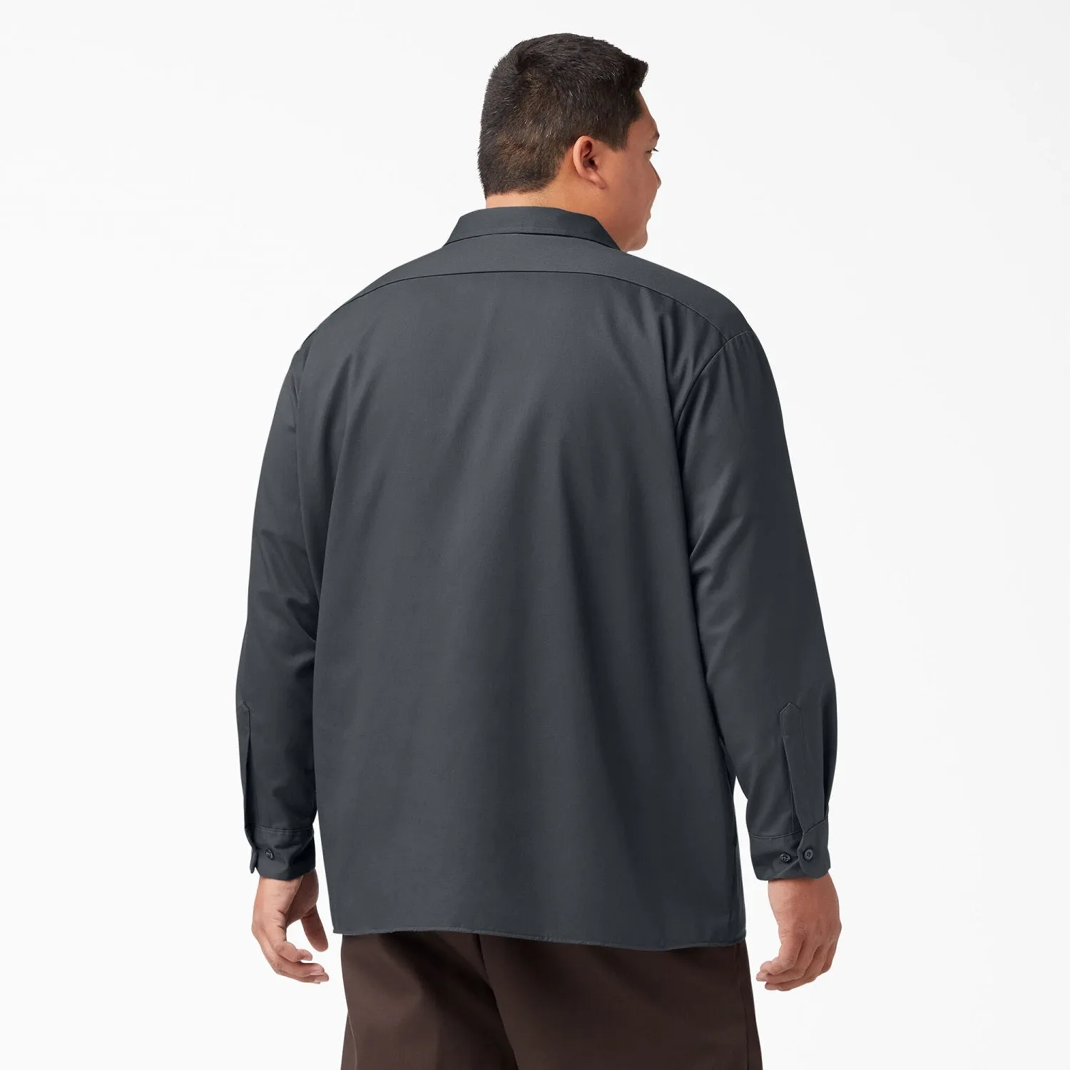Dickies Men's Long Sleeve Button-Down Work Shirt