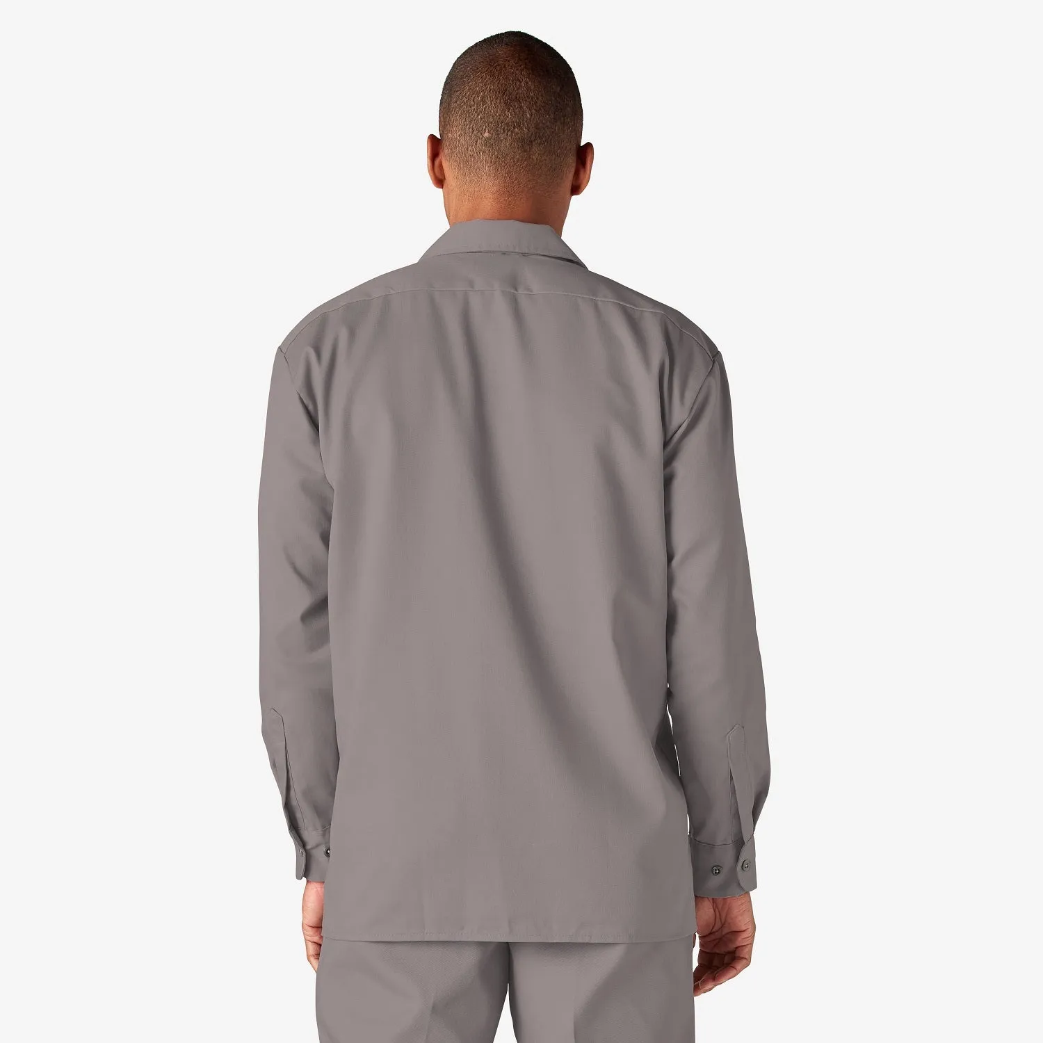 Dickies Men's Long Sleeve Button-Down Work Shirt