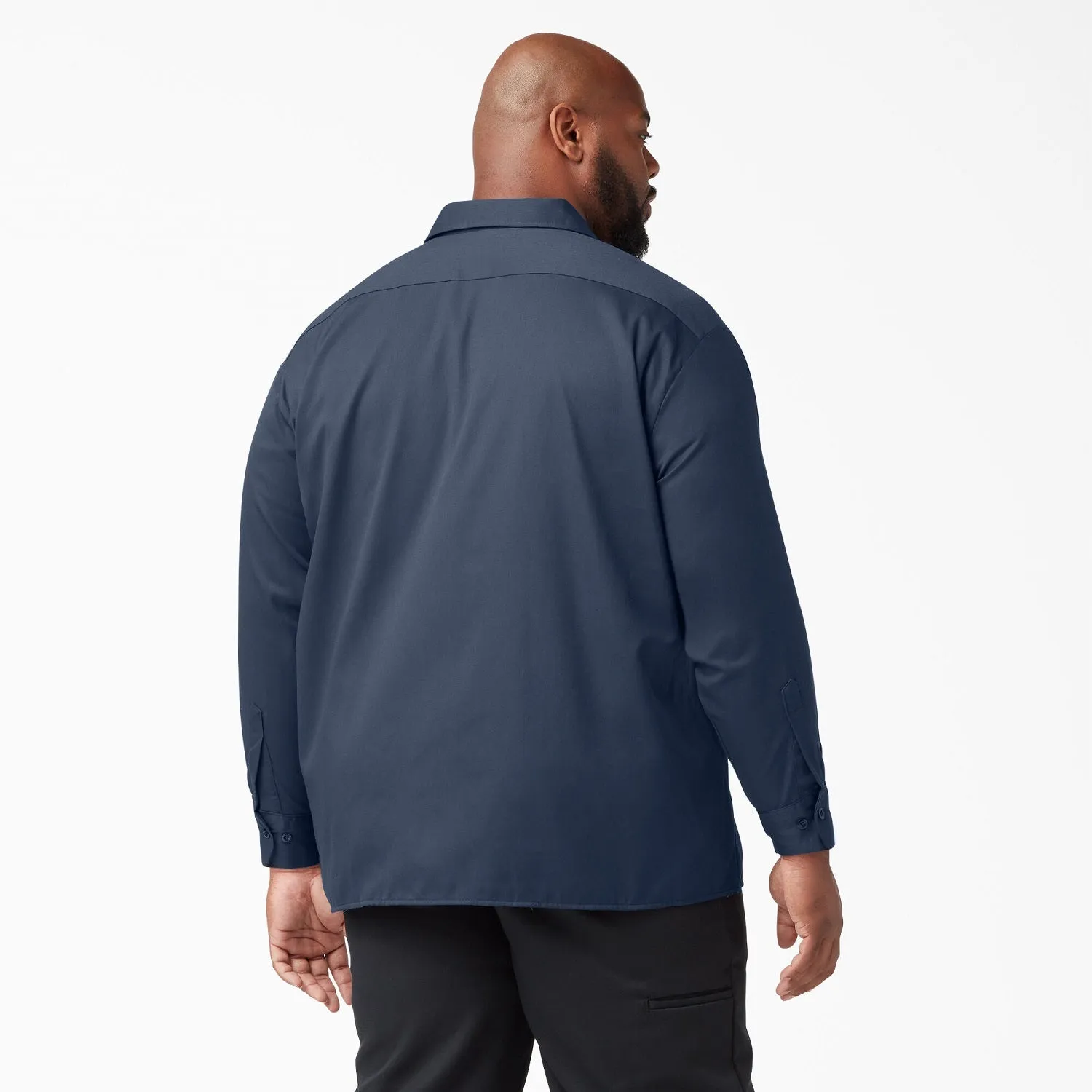 Dickies Men's Long Sleeve Button-Down Work Shirt