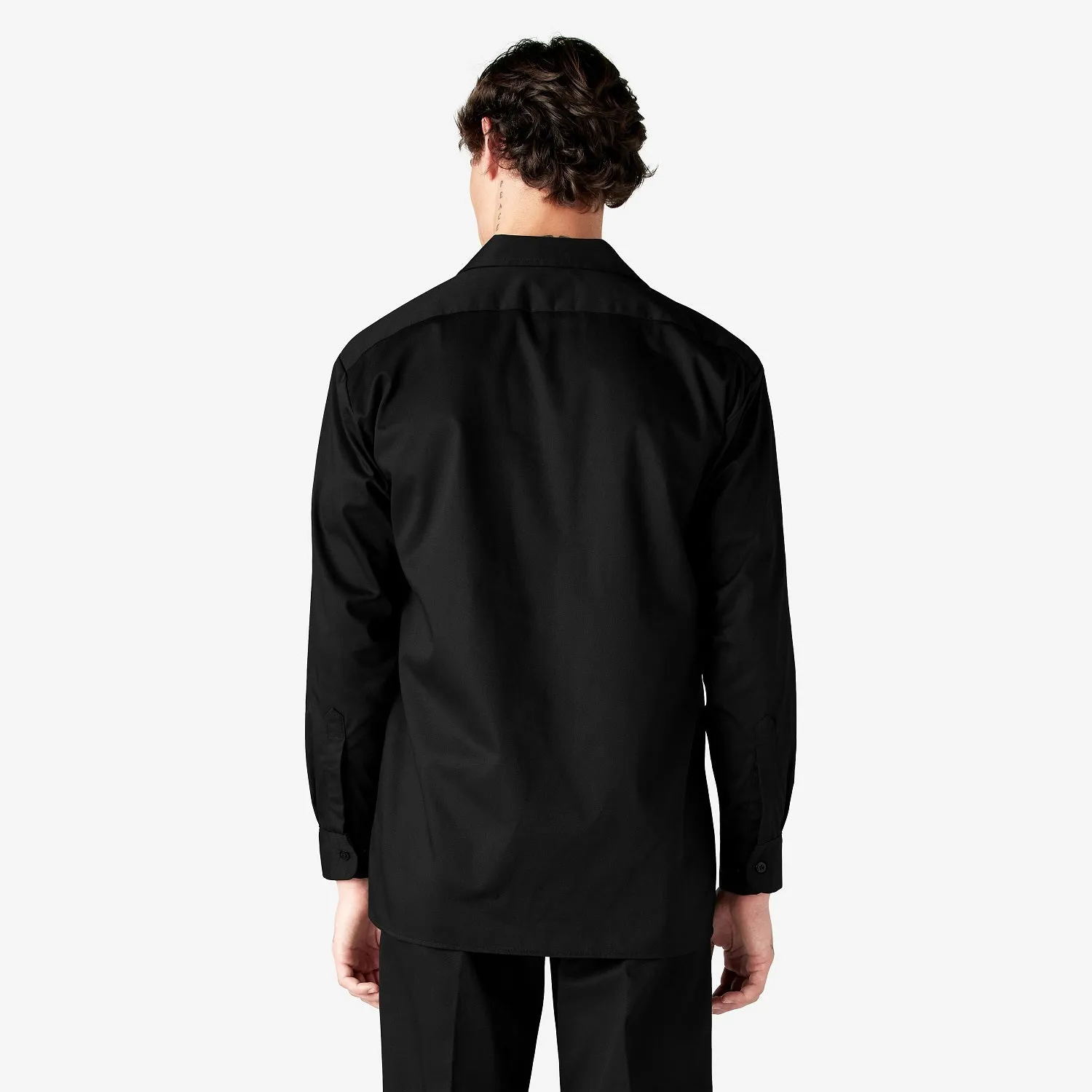 Dickies Men's Long Sleeve Button-Down Work Shirt