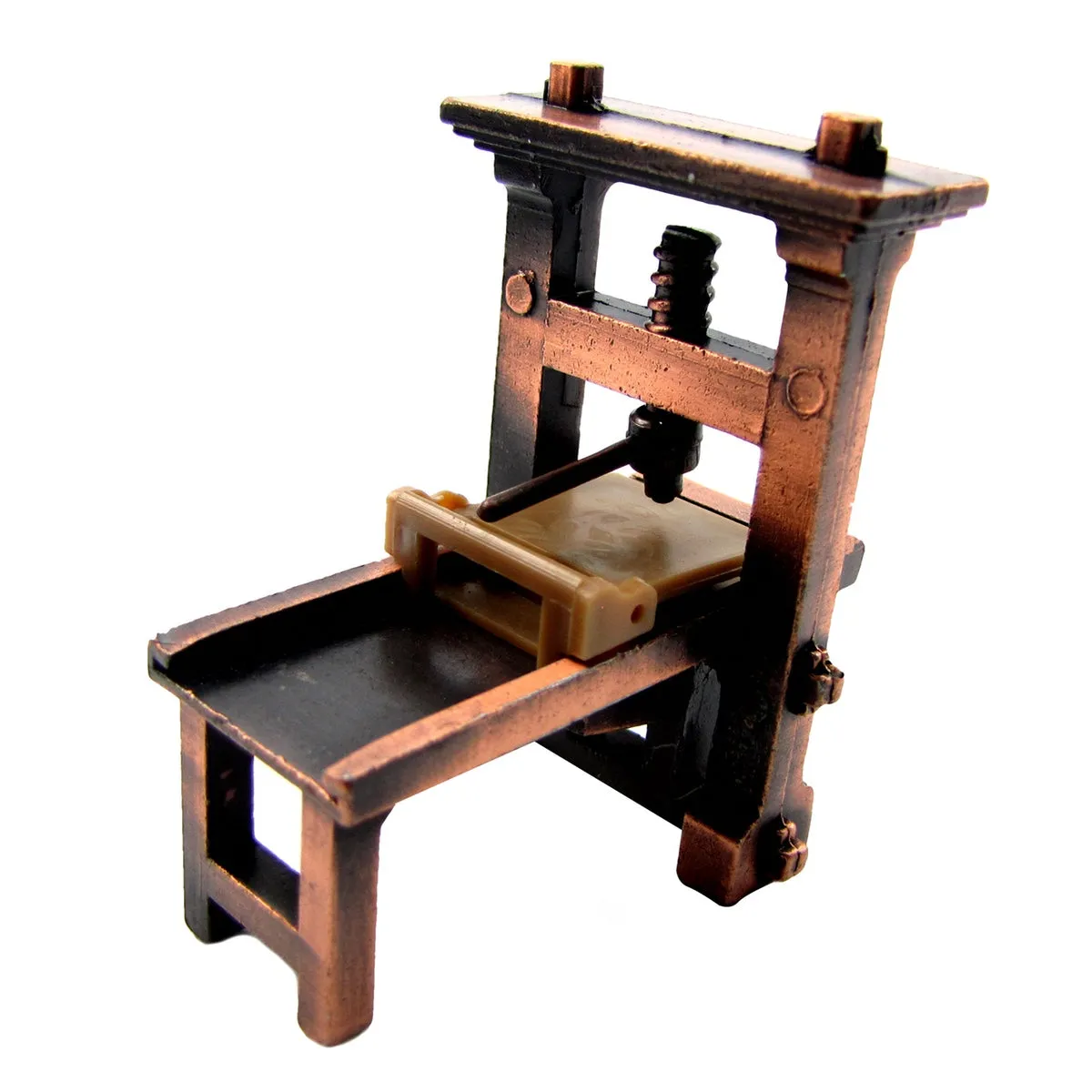 Die Cast Printing Press 1:48 Scale Diorama Accessory Pencil Sharpener