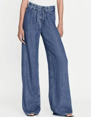 DRAWSTRING WIDE LEG