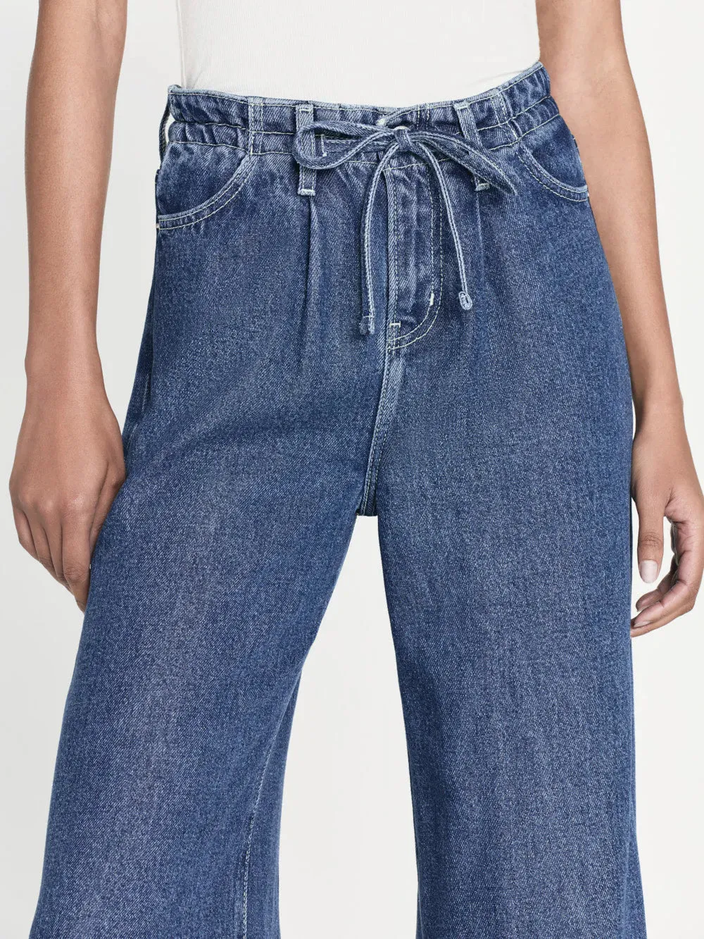DRAWSTRING WIDE LEG