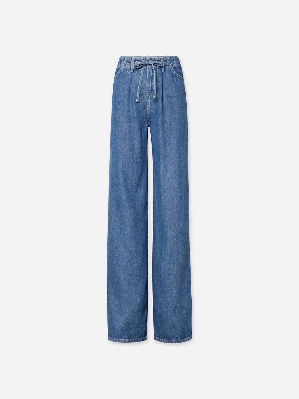 DRAWSTRING WIDE LEG