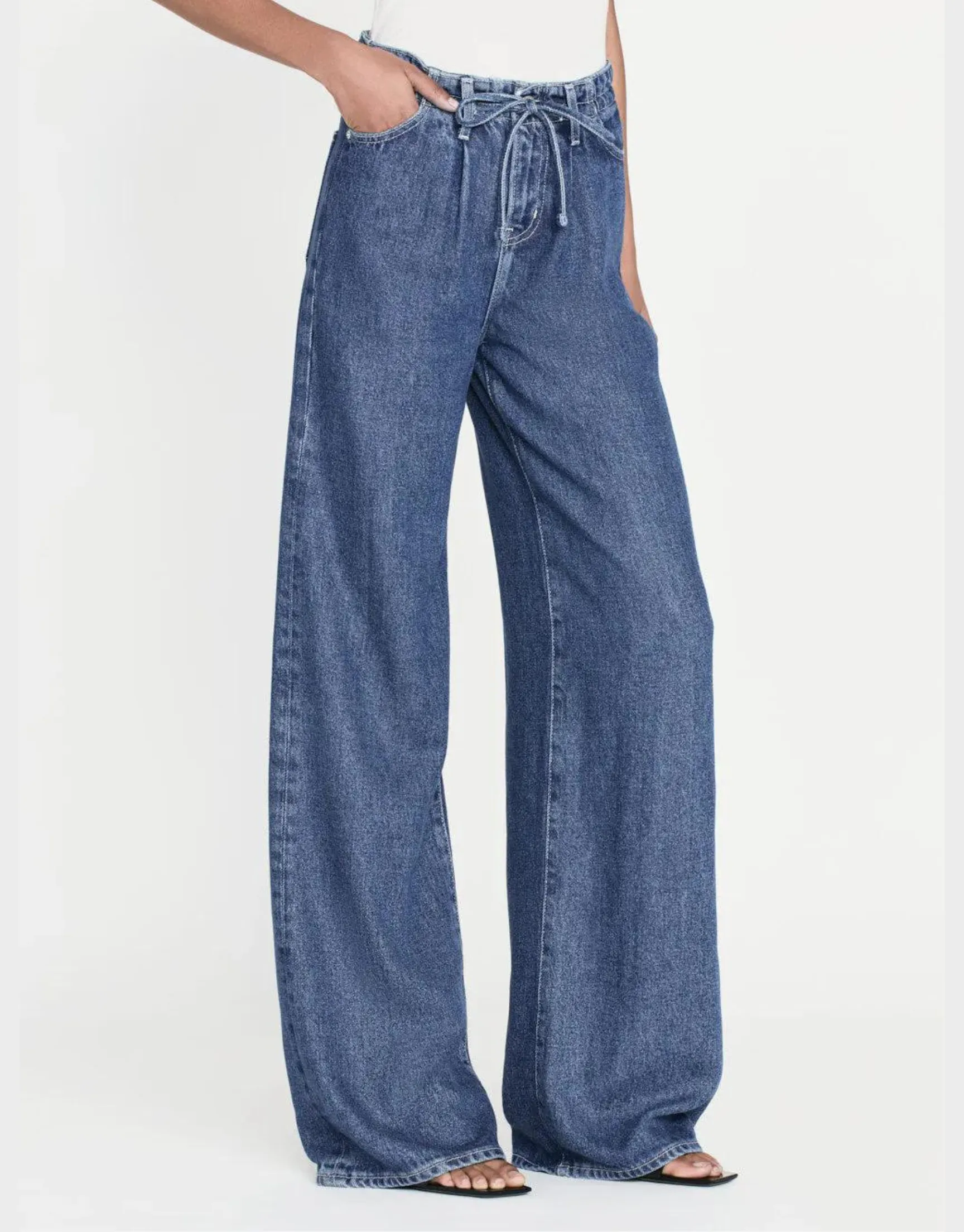 DRAWSTRING WIDE LEG