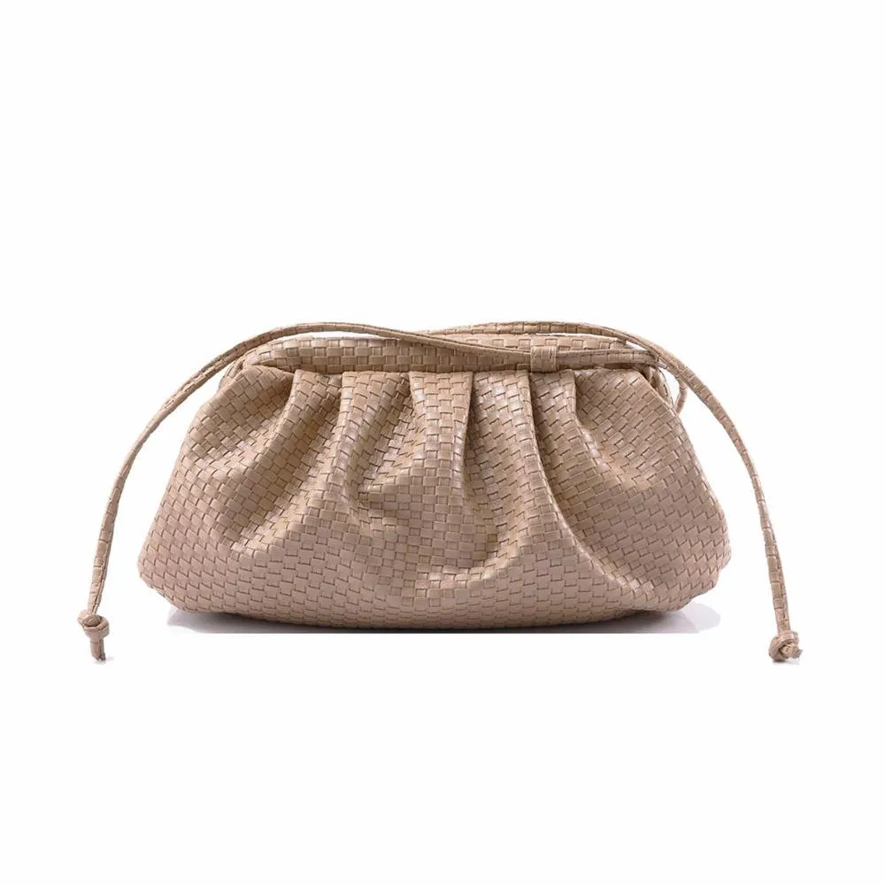 Dumpling Shape Women's Casual Soft Leather Shoulder Bags