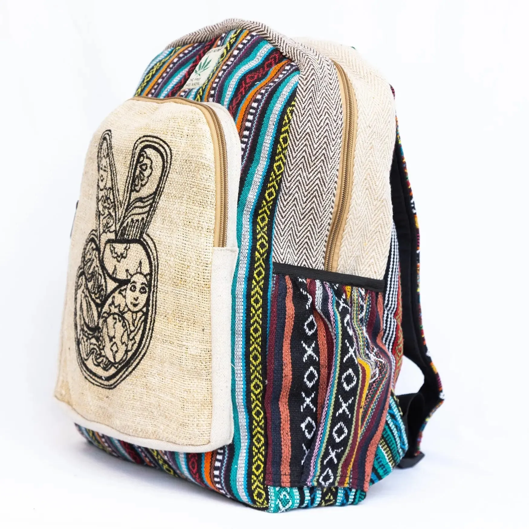 Durable Hemp Backpack