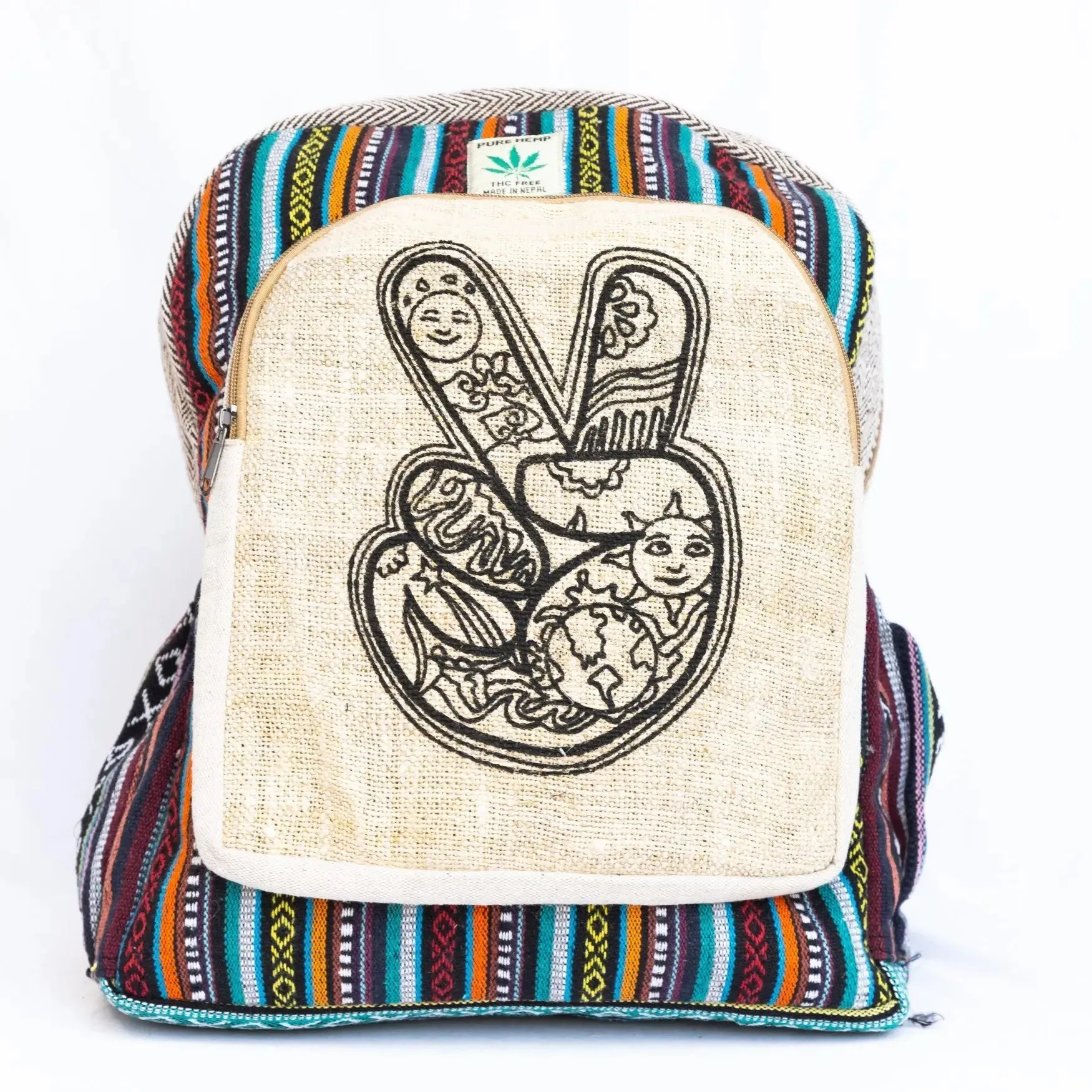 Durable Hemp Backpack