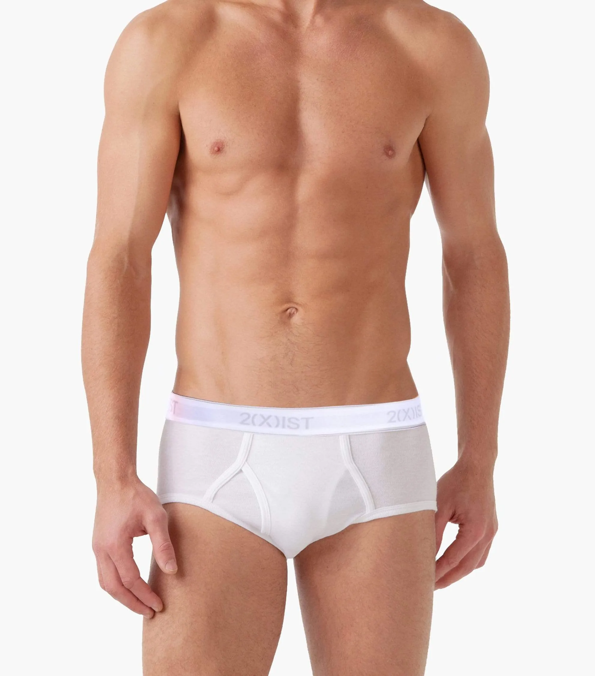 Essential Cotton Fly Front Brief 3-Pack