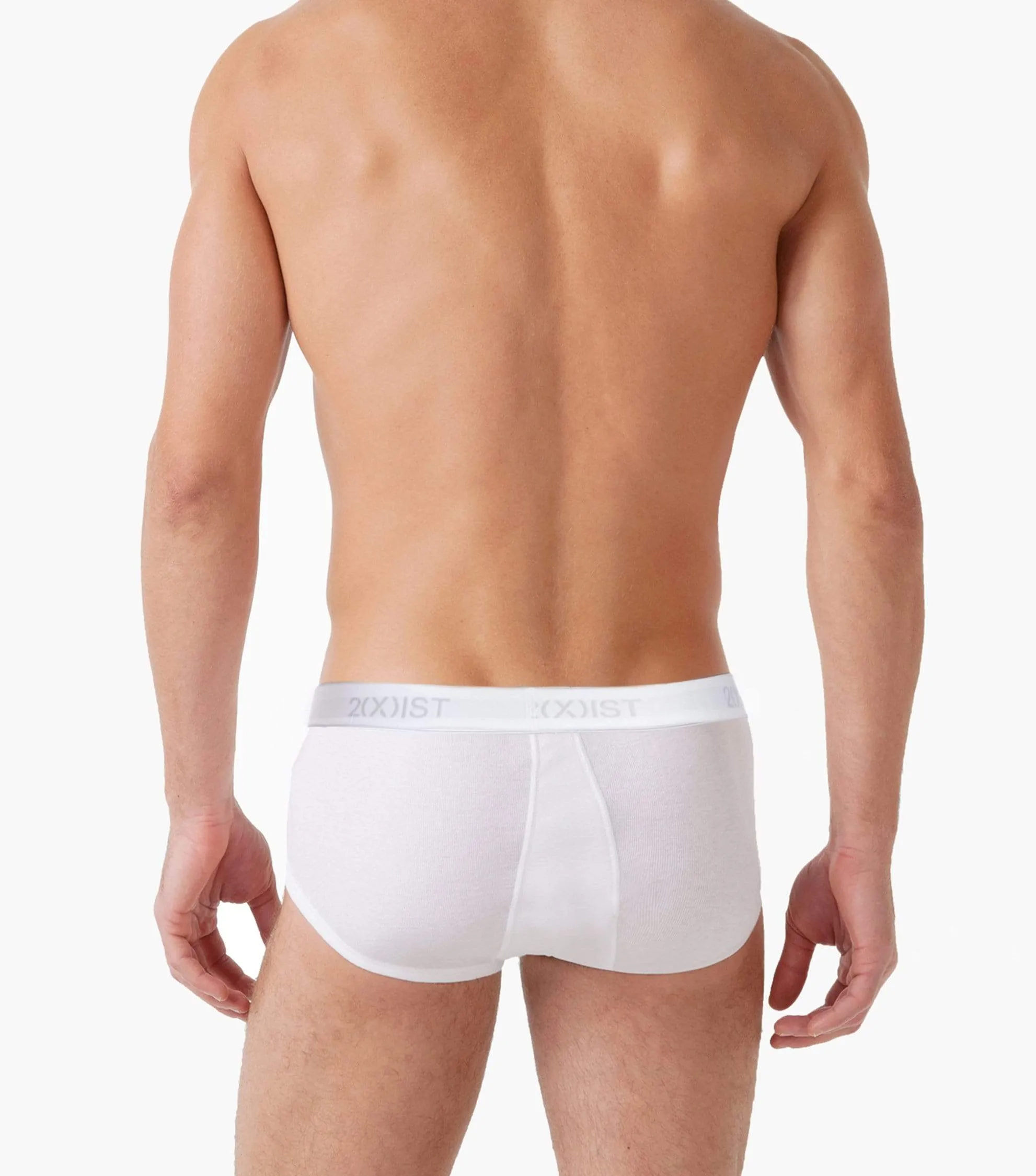 Essential Cotton Fly Front Brief 3-Pack