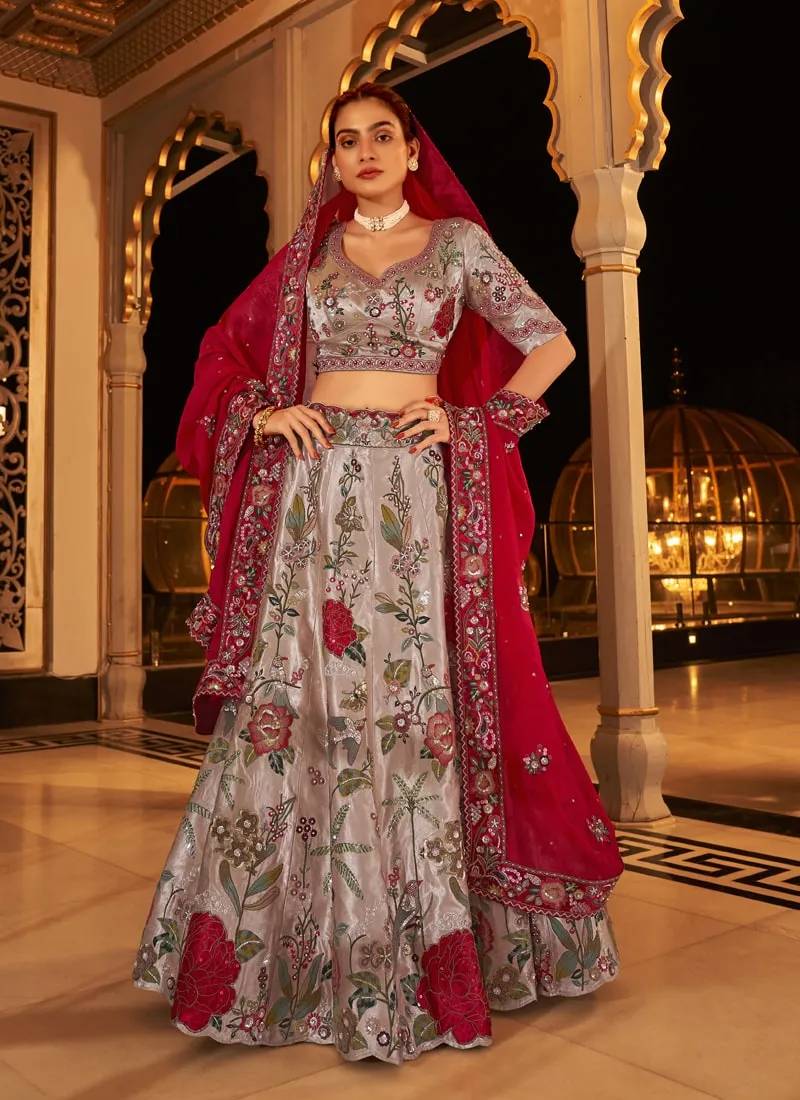 Exquisite Bridal Lehenga with Heavy Handwork