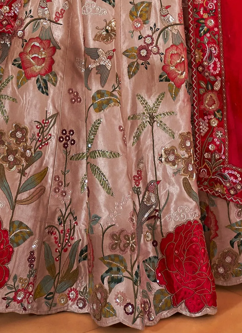 Exquisite Bridal Lehenga with Heavy Handwork