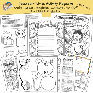FUN CRAFTS Ready-to-Use Fall Issue I (Karen's Kids Print and Use)