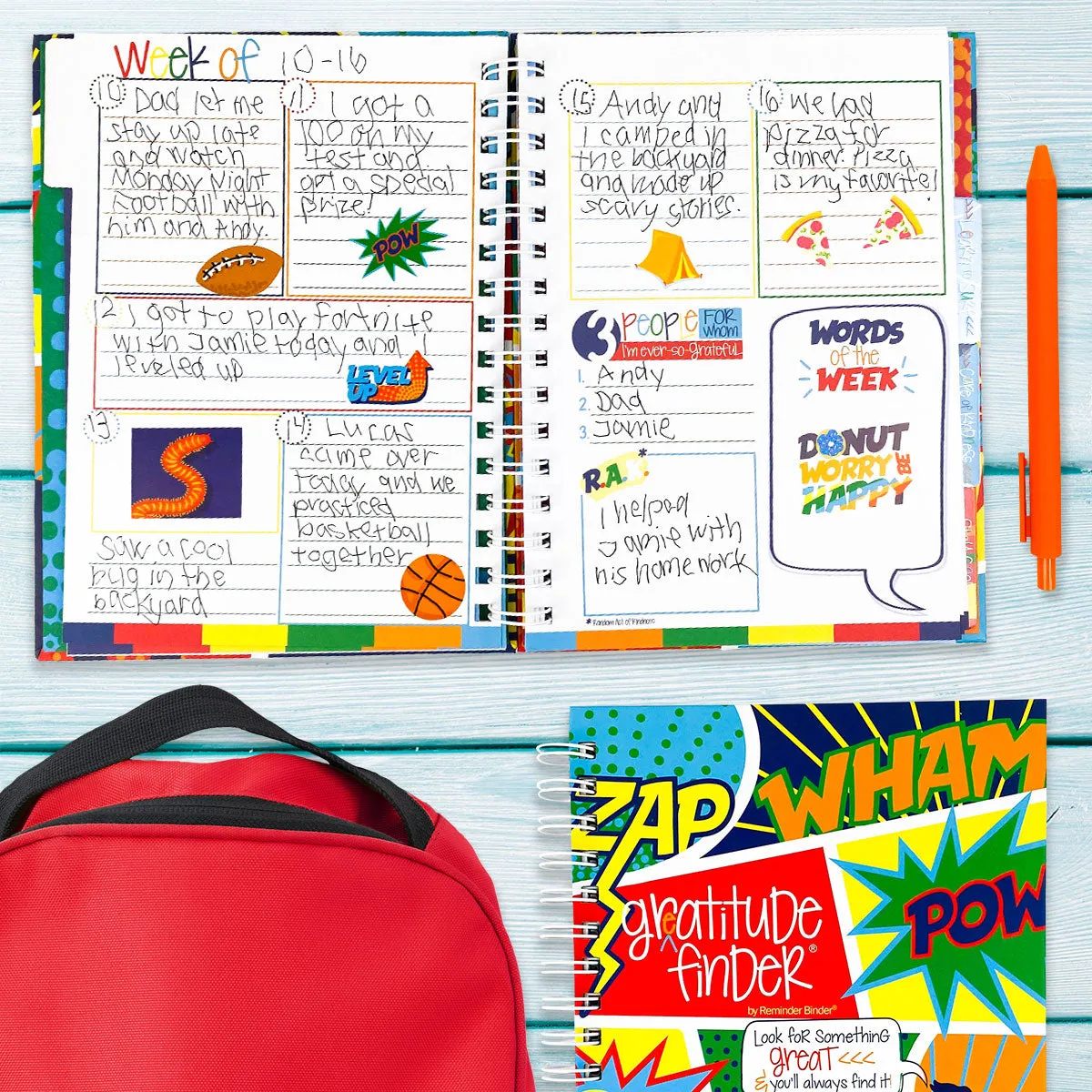 Gratitude Finder® Journals FOR BOYS