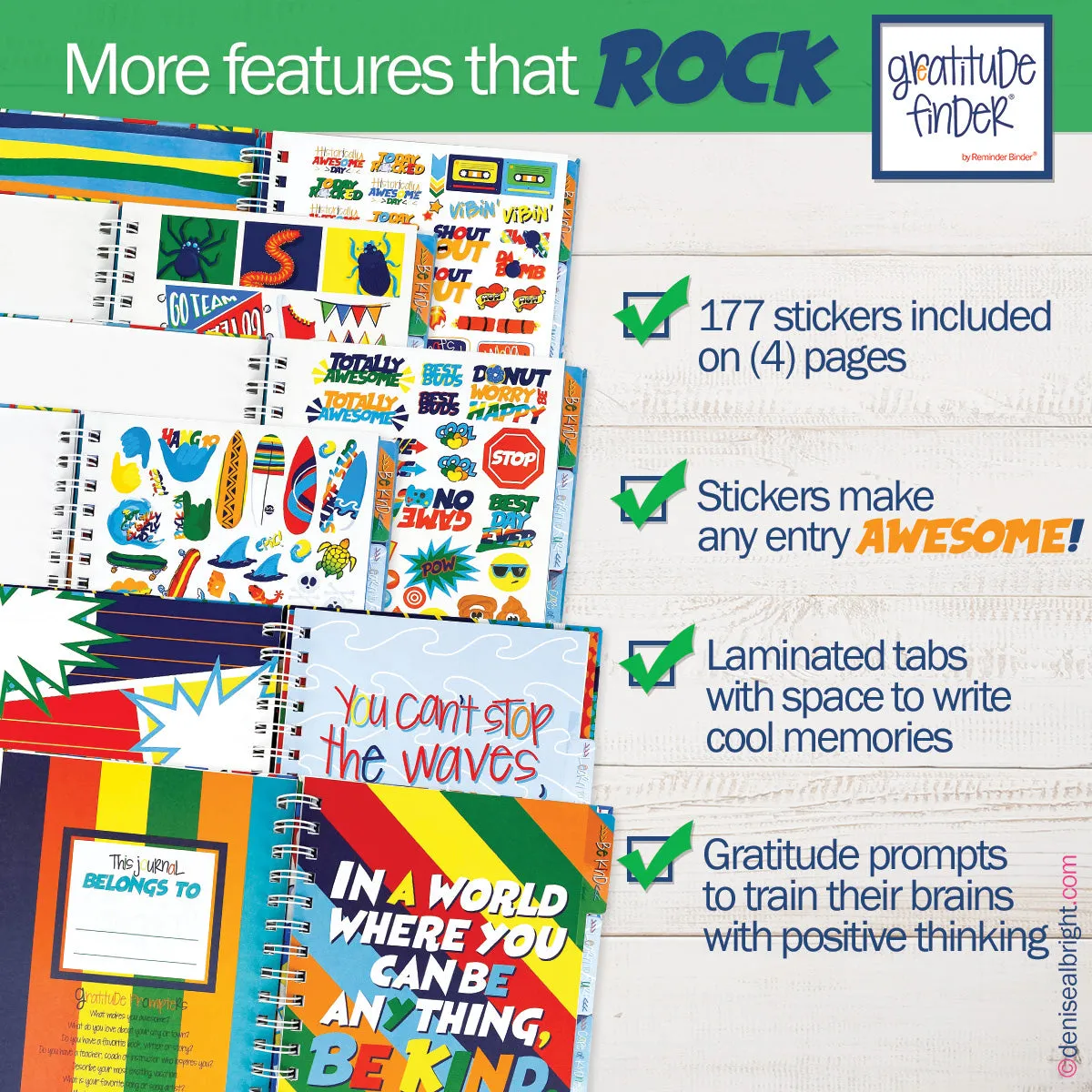 Gratitude Finder® Journals FOR BOYS