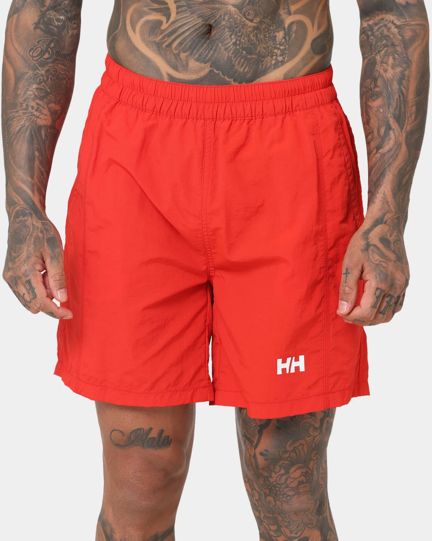 Helly Hansen Calshot Swim Trunk Alert Red