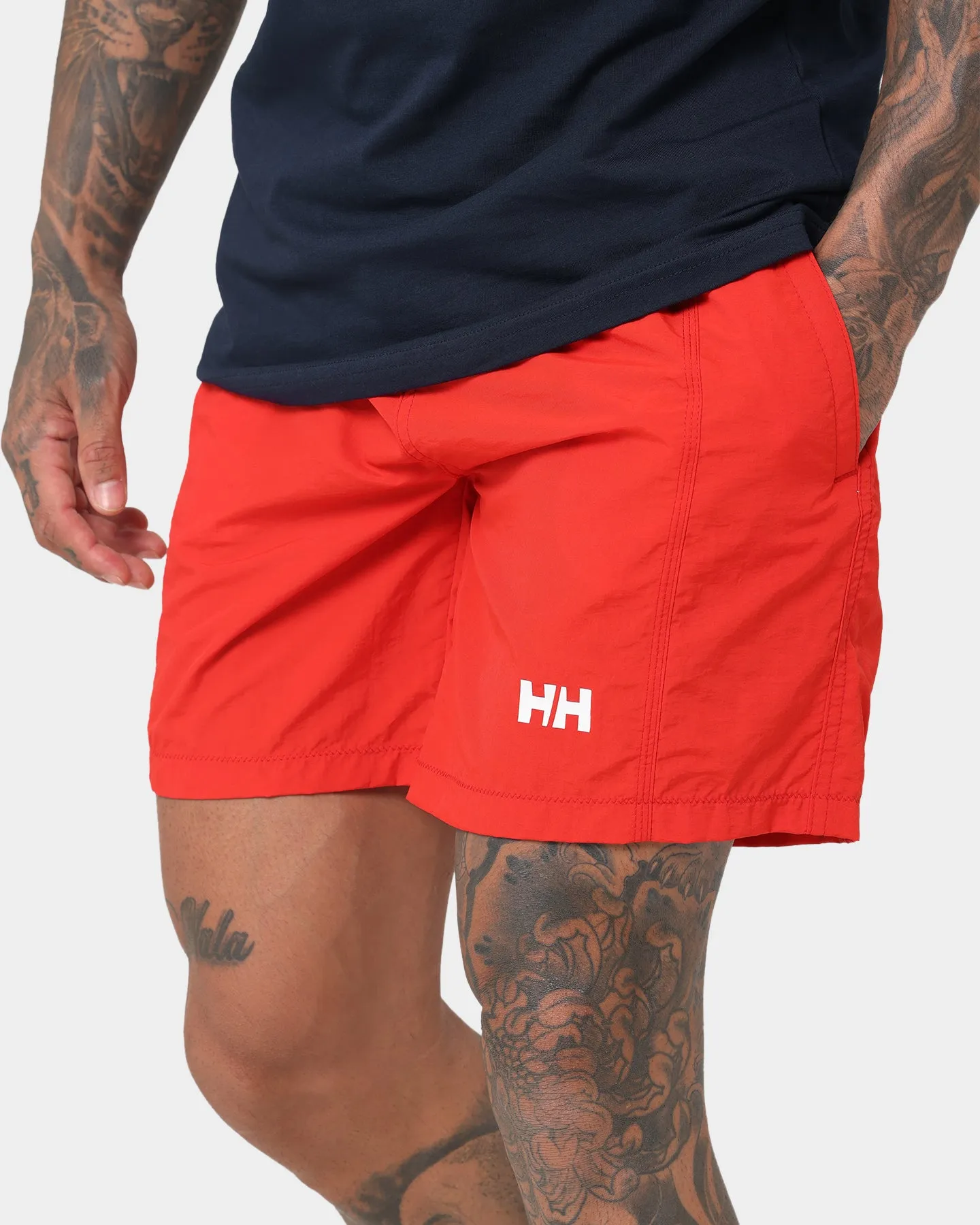 Helly Hansen Calshot Swim Trunk Alert Red