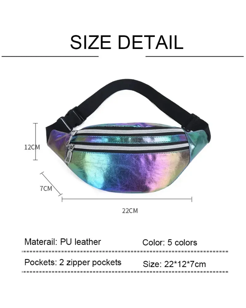 Holographic Waist Bag