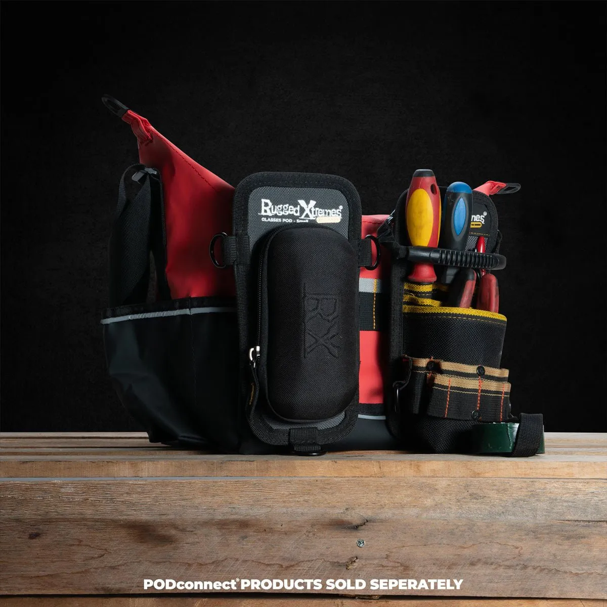 Insulated Crib Bag – Red PVC