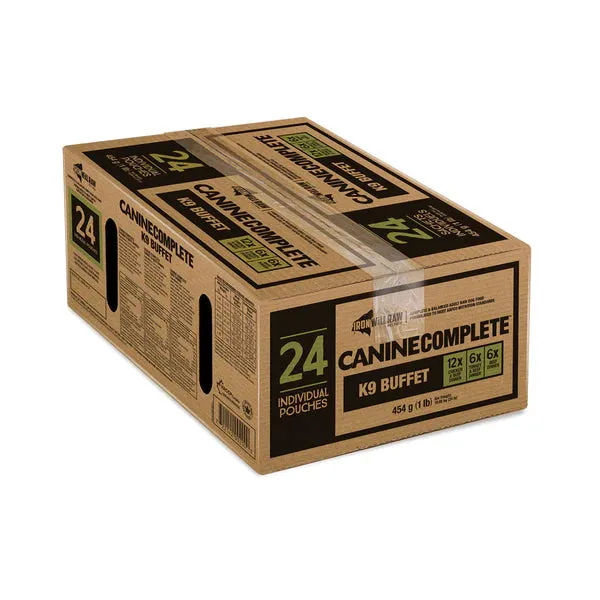 Iron Will Raw - Canine Complete - K9 Buffet Bulk Box