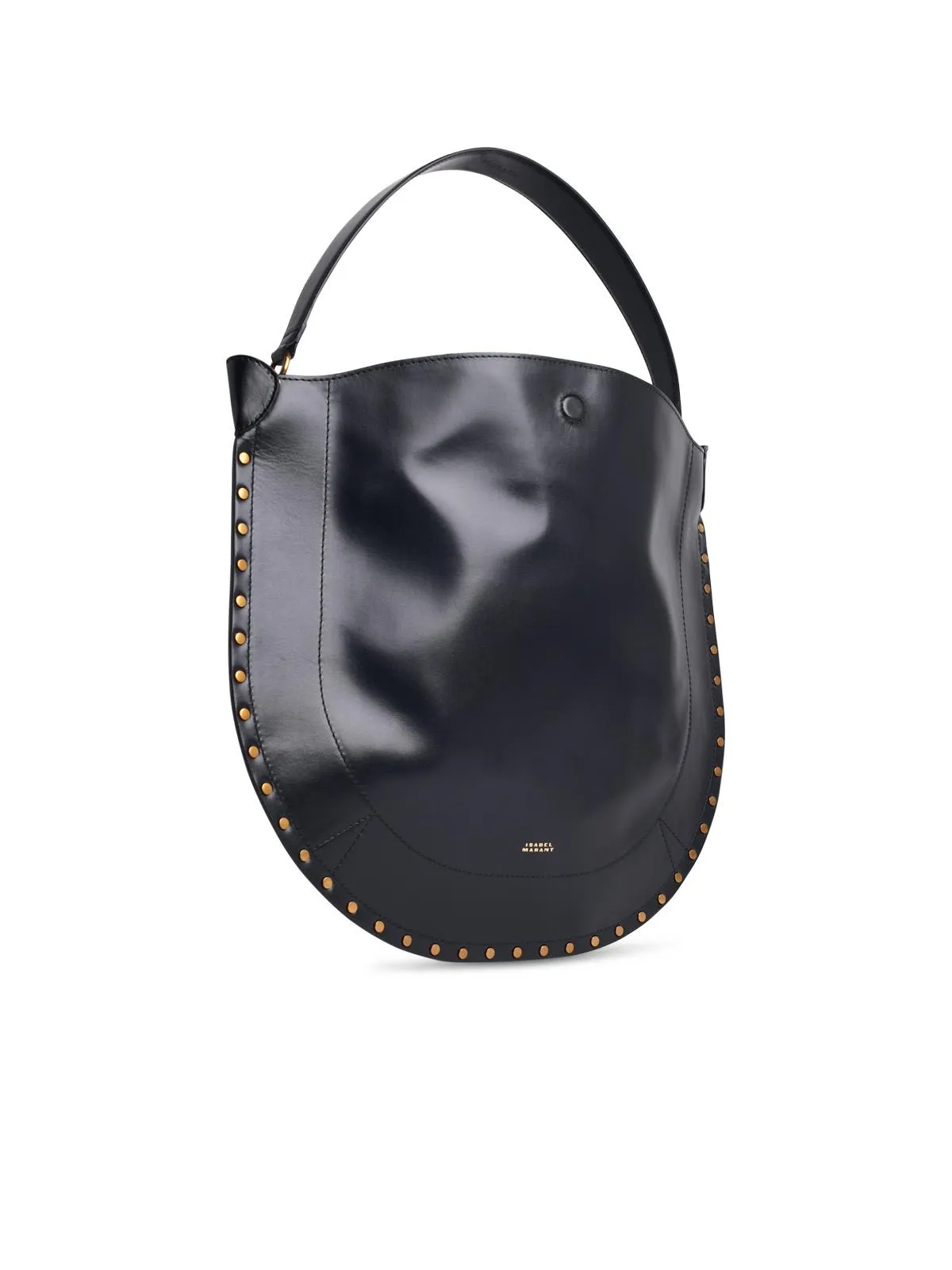 Isabel Marant 'Oskan' Black Soft Leather Bag Women