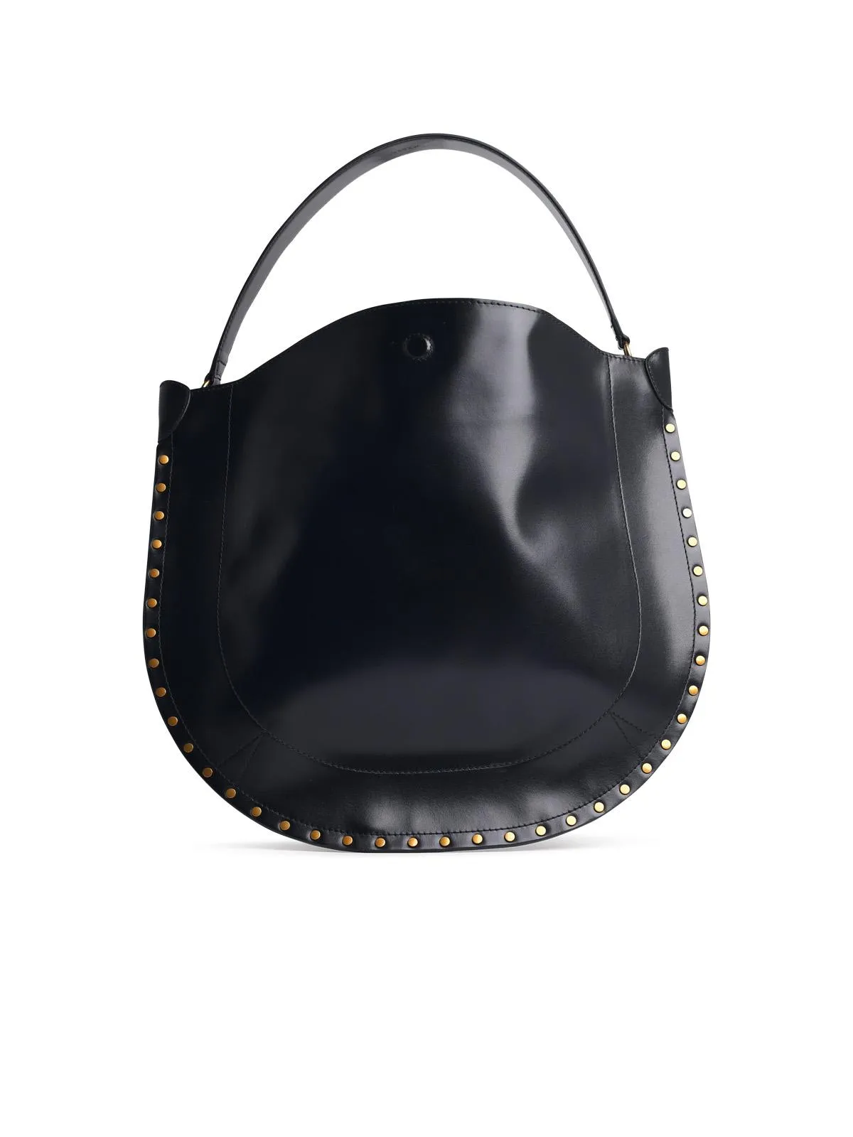 Isabel Marant 'Oskan' Black Soft Leather Bag Women