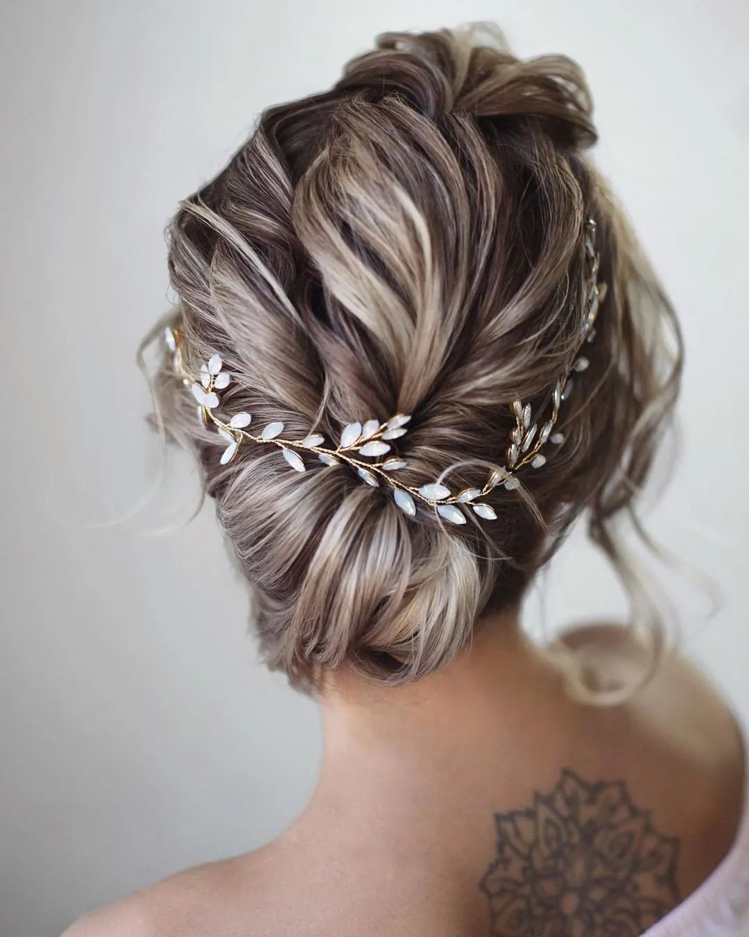 Kara -Silver Hair Vine